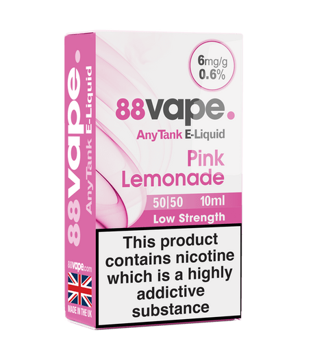 88VAPE - 10ML RASPBERRY LEMON E LIQUID - Super E-cig