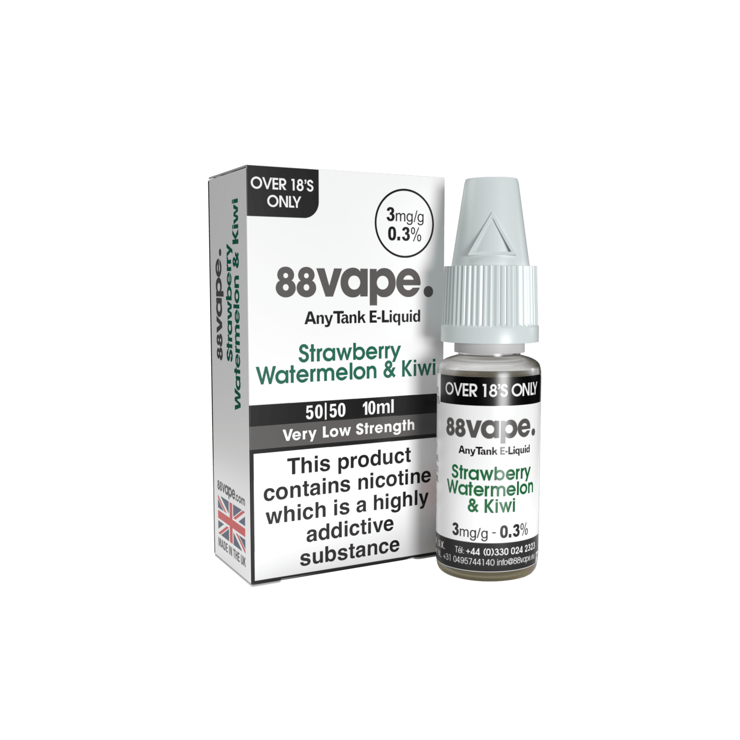 foger vape cheap BAR JUICE WATERMELON STRAWBERRY KIWI- 30ML main image 1