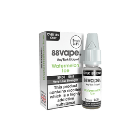 88VAPE - 10ML WATERMELON ICE E LIQUID - Super E-cig