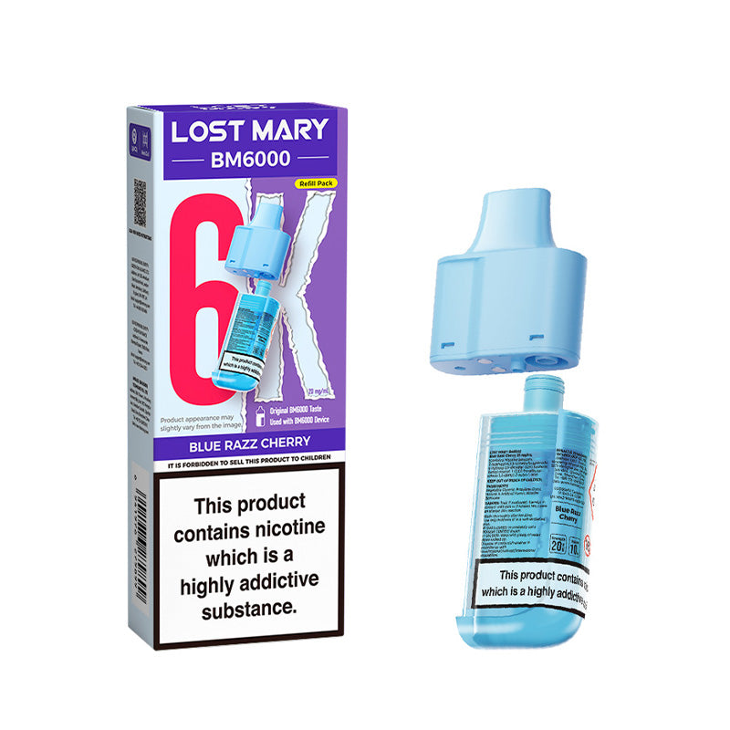 LOST MARY BM6000 PREFILLED POD