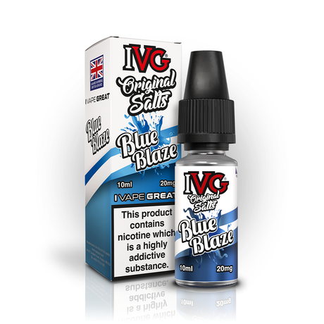 IVG ORIGINAL BLUE BLAZE 10ML NIC SALT E-LIQUID