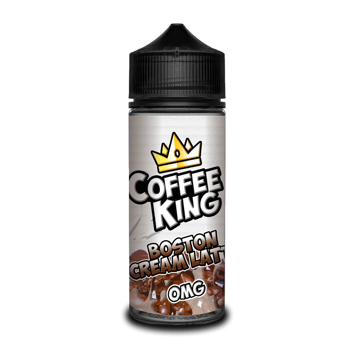 COFFEE KING - 100ML BOSTON CREAM LATTE 0MG SHORTFILL E LIQUID