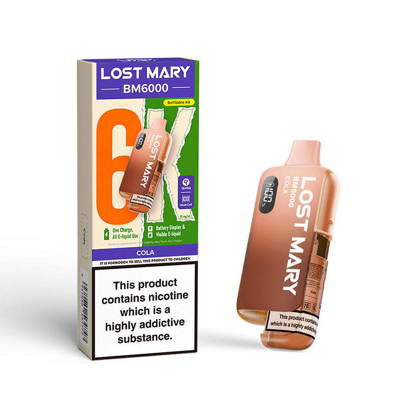 LOST MARY BM6000 PREFILLED POD KIT