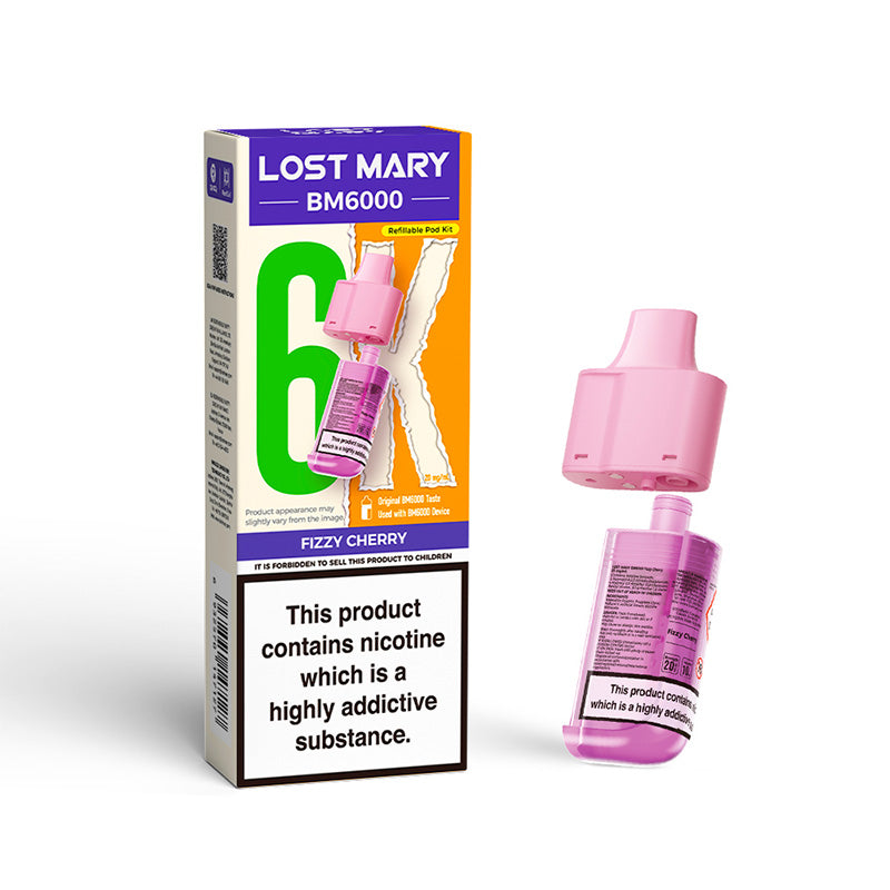 LOST MARY BM6000 PREFILLED POD
