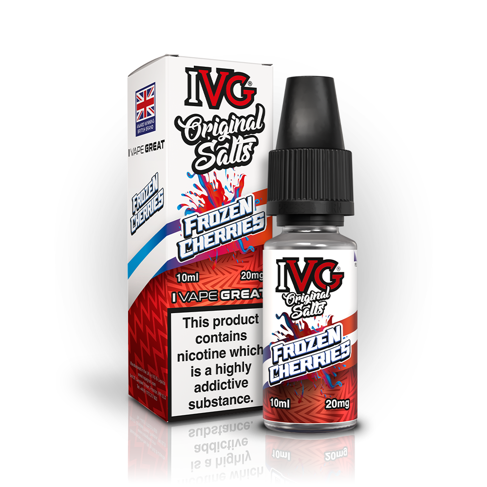 IVG ORIGINAL FROZEN CHERRIES 10ML NIC SALT E-LIQUID