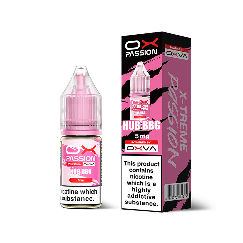OX PASSION HUB BBG 10ML NIC SALT E-LIQUID