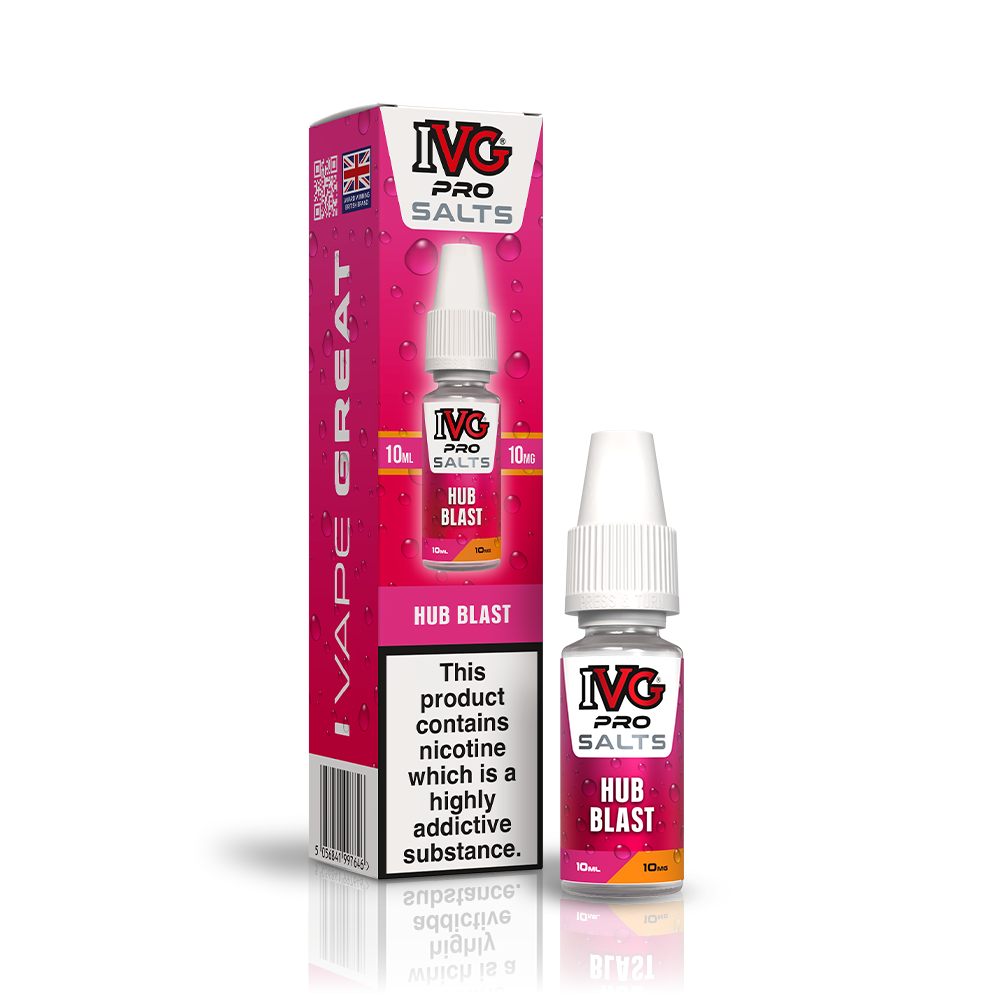 IVG PRO HUB BLAST 10ML NIC SALT E-LIQUID