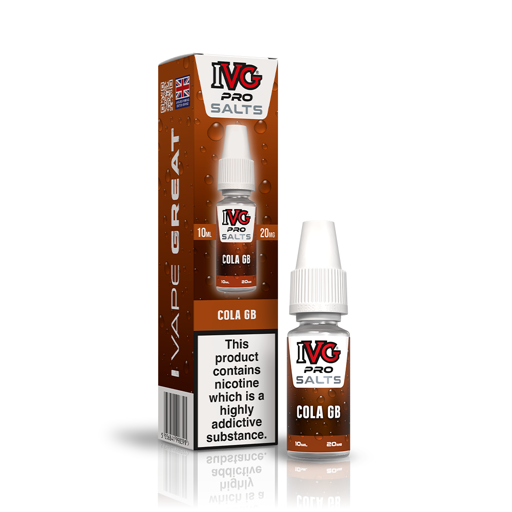 IVG PRO COLA GB 10ML NIC SALT E-LIQUID