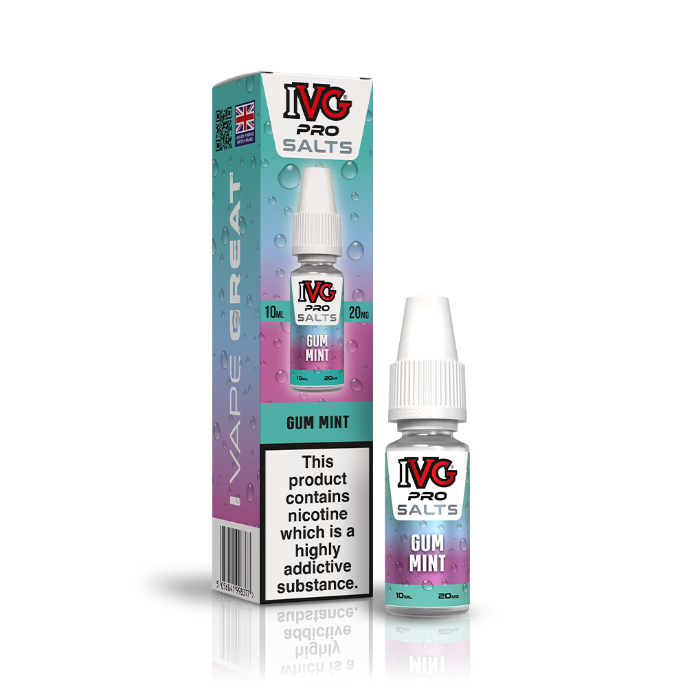 IVG PRO GUM MINT 10ML NIC SALT E-LIQUID