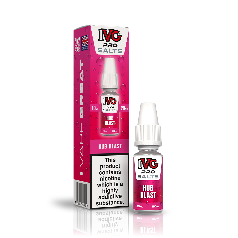 IVG PRO HUB BLAST 10ML NIC SALT E-LIQUID