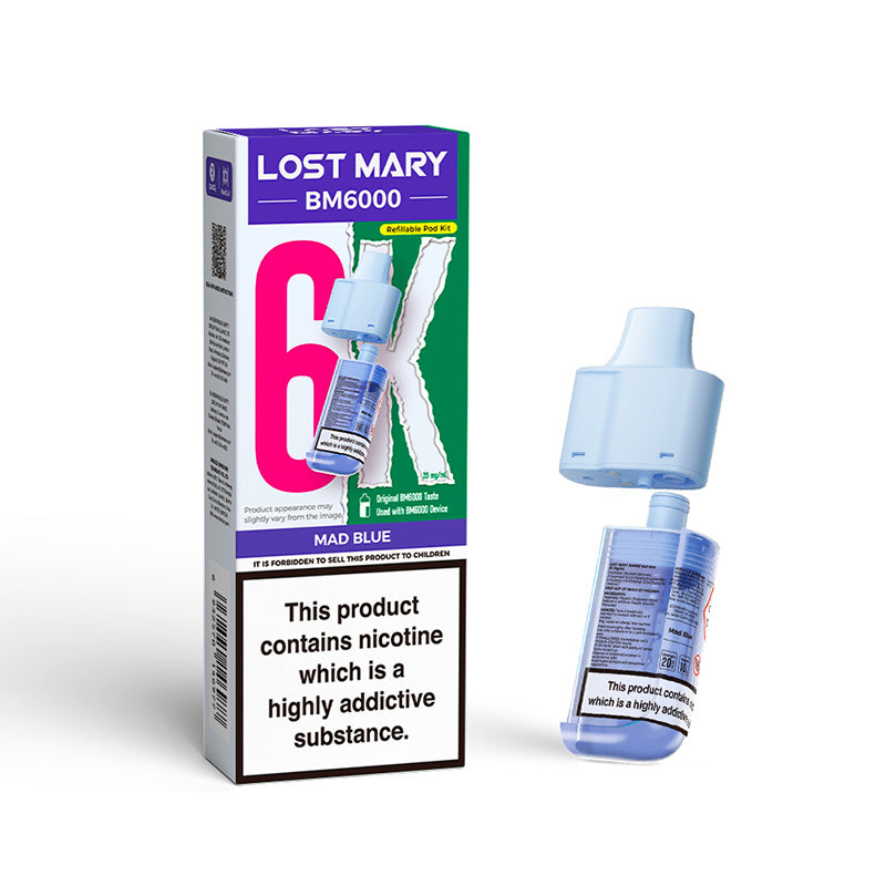 LOST MARY BM6000 PREFILLED POD