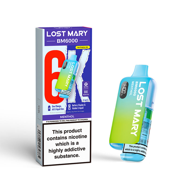 LOST MARY BM6000 PREFILLED POD KIT