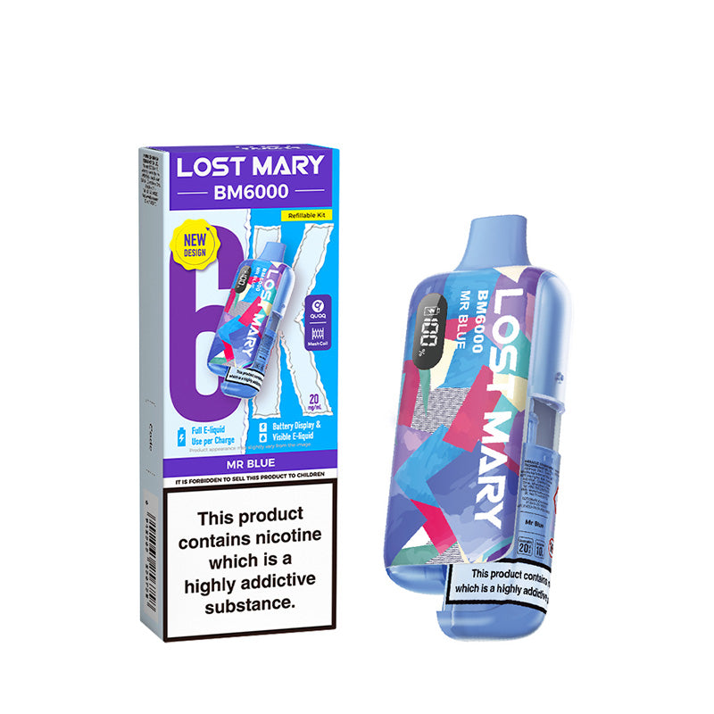 LOST MARY BM6000 PREFILLED POD KIT