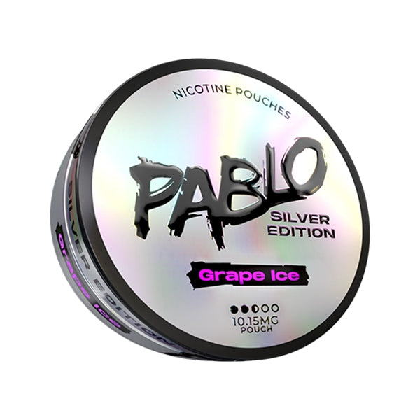 PABLO SILVER EDITION NICOTINE POUCHES 20 PACK