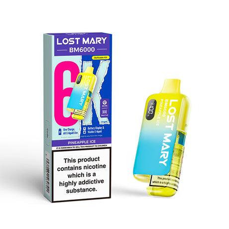 LOST MARY BM6000 PREFILLED POD KIT