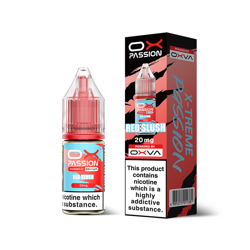 OX PASSION RED SLUSH 10ML NIC SALT E-LIQUID
