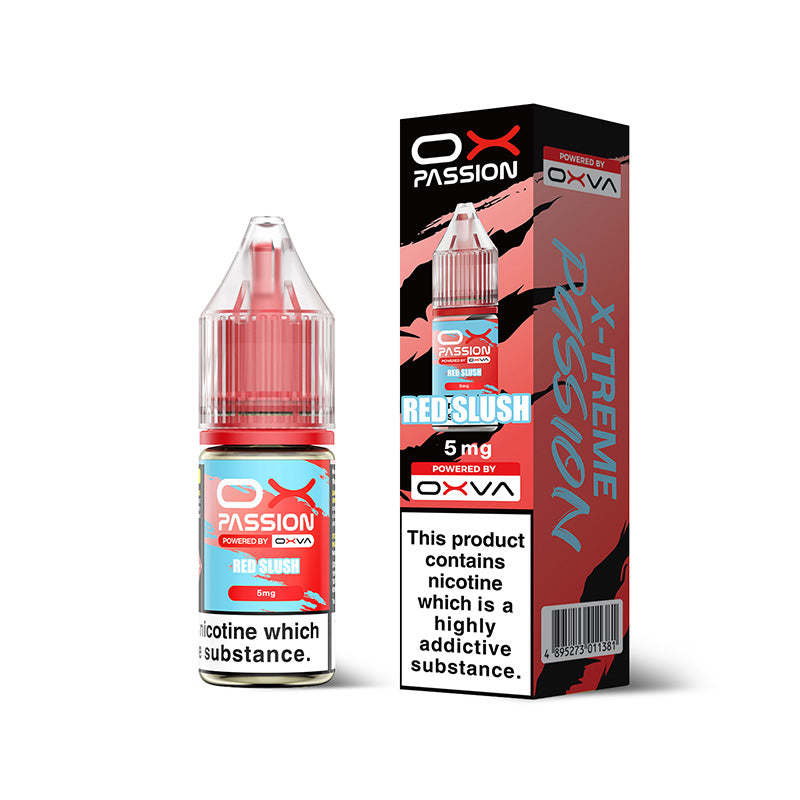 OX PASSION RED SLUSH 10ML NIC SALT E-LIQUID