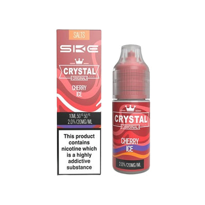 SKE - 10ML CRYSTAL ORIGINAL CHERRY ICE NIC SALT E LIQUID