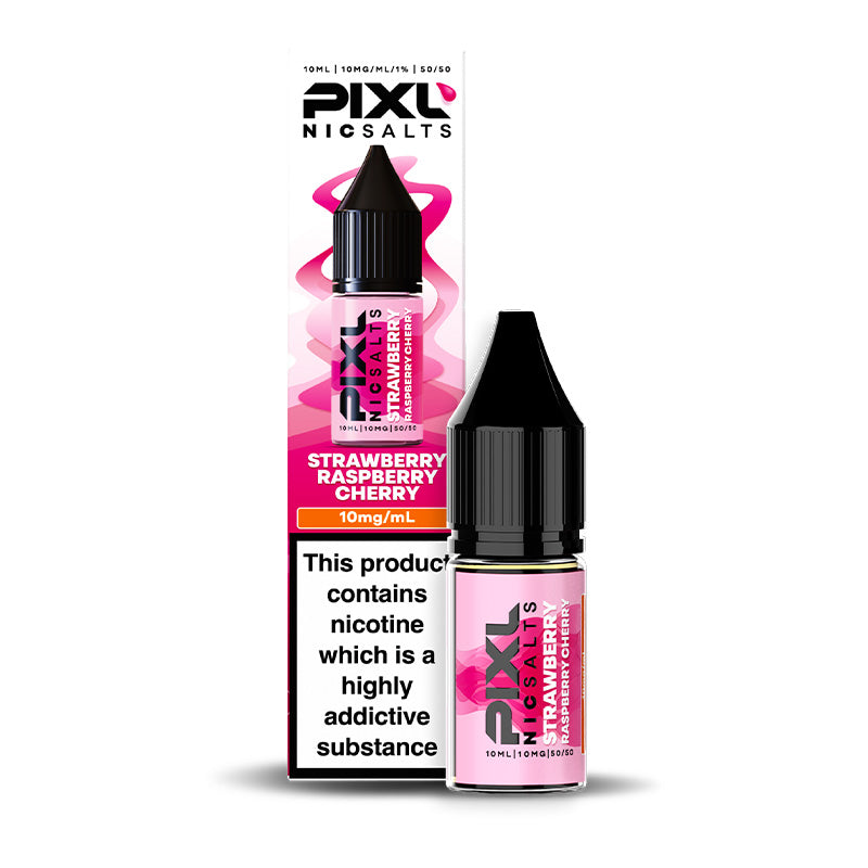 PIXL STRAWBERRY RASPBERRY CHERRY 10ML NIC SALT E-LIQUID