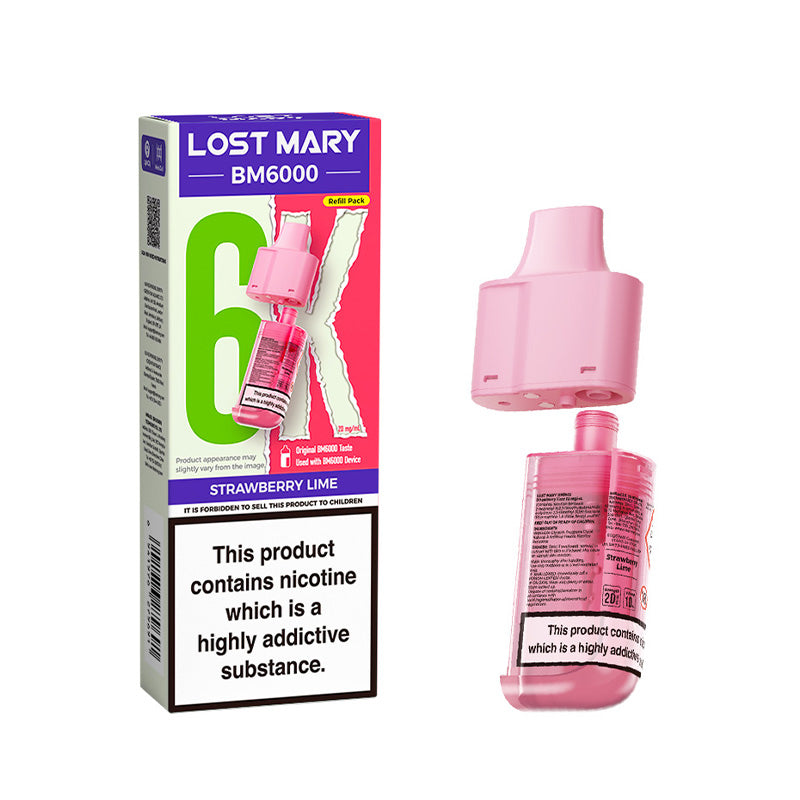 LOST MARY BM6000 PREFILLED POD