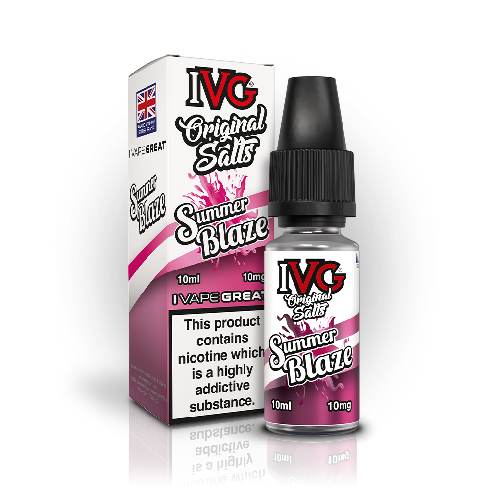 IVG ORIGINAL SUMMER BLAZE 10ML NIC SALT E-LIQUID