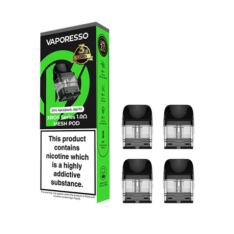 VAPORESSO XROS SERIES COREX 3.0 REPLACEMENT PODS 4 PACK