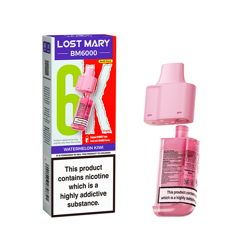LOST MARY BM6000 PREFILLED POD