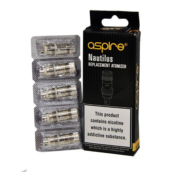 ASPIRE NAUTILUS COILS 5 PACK| 10.00| Aspire Vape Pods & Coils  Super E-cig