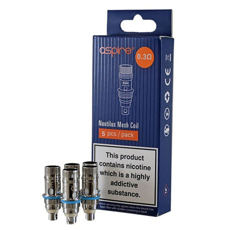 ASPIRE - NAUTILUS COIL 5 PACK - Super E-cig