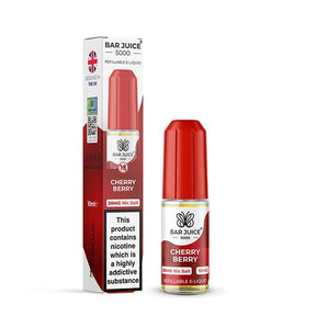 BAR JUICE CHERRY BERRY 10ML NIC SALT E - LIQUID - Super E - cig