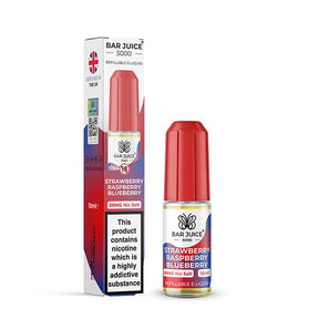 BAR JUICE STRAWBERRY RASPBERRY BLUEBERRY 10ML NIC SALT E - LIQUID - Super E - cig