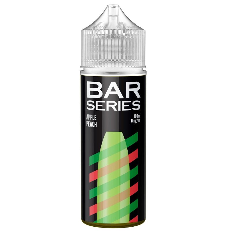 BAR SERIES APPLE PEACH 100ML SHORTFILL E - LIQUID - Super E - cig