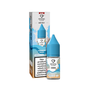 CRYSTAL CLEAR CARIBBEAN CRUSH 10ML NIC SALT E - LIQUID - Super E - cig