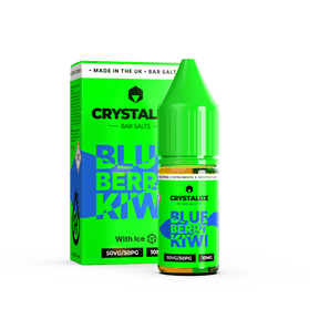 CRYSTALIZE BAR SALTS BLUBERRY KIWI 10ML NIC SALT E - LIQUID - Super E - cig