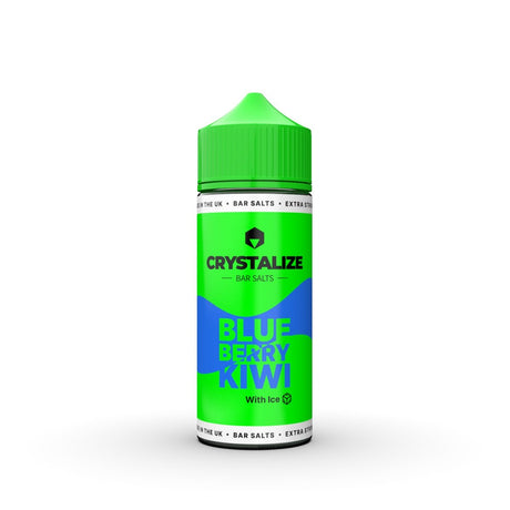 CRYSTALIZE BAR SALTS BLUEBERRY KIWI 120ML LONGFILL E - LIQUID - Super E - cig