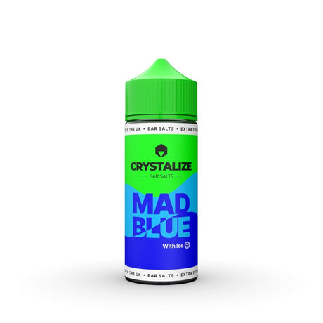 CRYSTALIZE BAR SALTS MAD BLUE 120ML LONGFILL E - LIQUID - Super E - cig