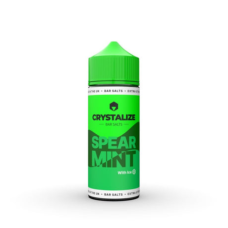 CRYSTALIZE BAR SALTS SPEARMINT 120ML LONGFILL E - LIQUID - Super E - cig