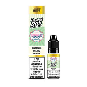 DINNER LADY DESSERT BAR PISTACHIO GELATO 10ML NIC SALT E - LIQUID - Super E - cig