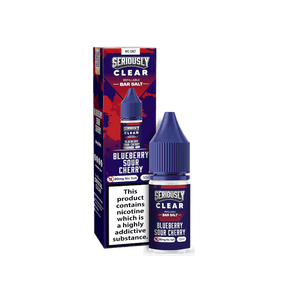 DOOZY SERIOUSLY CLEAR BLUEBERRY SOUR CHERRY 10ML NIC SALT E - LIQUID - Super E - cig