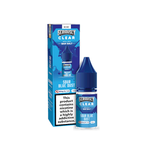 DOOZY SERIOUSLY CLEAR SOUR BLUE DUST 10ML NIC SALT E - LIQUID - Super E - cig