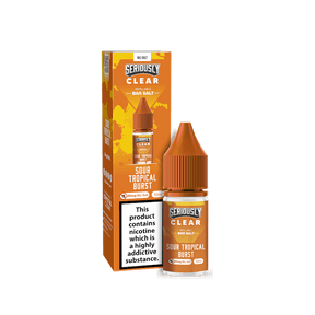 DOOZY SERIOUSLY CLEAR SOUR TRIPICAL BURST 10ML NIC SALT E - LIQUID - Super E - cig