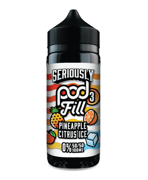 DOOZY SERIOUSLY PODFILL PINEAPPLE CITRUS ICE 100ML SHORTFILL E - LIQUID - Super E - cig