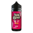 DOOZY VAPE CO - 100ML LEGENDS PINEAPPLE RASPBERRY SANGRIA 0MG SHORTFILL E LIQUID - Super E-cig