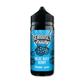 DOOZY VAPE CO - 100ML SERIOUSLY FRUITY BLUE RAZZ BERRY 0MG SHORTFILL E LIQUID - Super E-cig