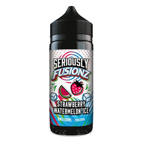 DOOZY VAPE CO - 100ML SERIOUSLY FUSIONZ STRAWBERRY WATERMELON ICE 0MG SHORTFILL E LIQUID - Super E-cig