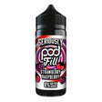 DOOZY VAPE CO - 100ML SERIOUSLY PODFILL STRAWBERRY RASPBERRY 0MG SHORTFILL E LIQUID - Super E-cig