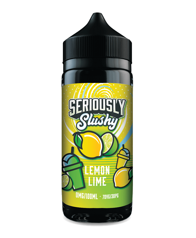 DOOZY VAPE CO - 100ML SERIOUSLY SLUSHY LEMON LIME 0MG SHORTFILL E LIQUID - Super E-cig