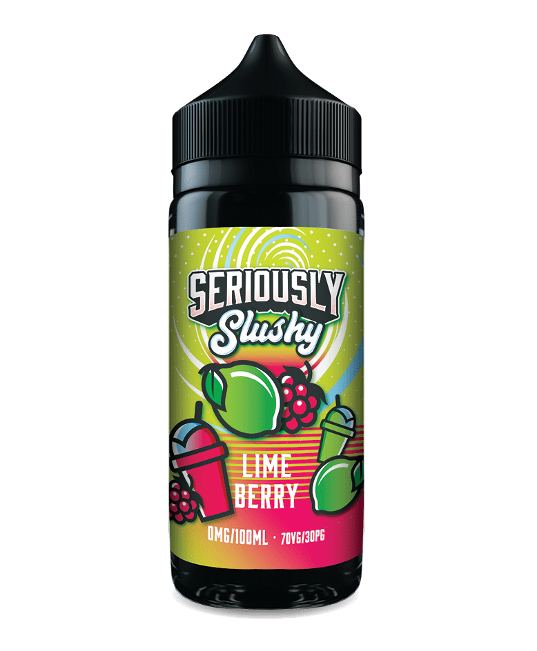 DOOZY VAPE CO - 100ML SERIOUSLY SLUSHY LIME BERRY 0MG SHORTFILL E LIQUID - Super E-cig