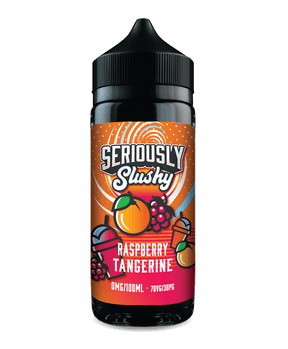 DOOZY VAPE CO - 100ML SERIOUSLY SLUSHY RASPBERRY TANGERINE 0MG SHORTFILL E LIQUID - Super E-cig