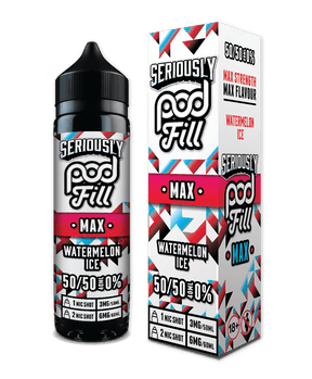 DOOZY VAPE CO - 40ML WATERMELON ICE 0MG SHORTFILL E LIQUID - Super E-cig